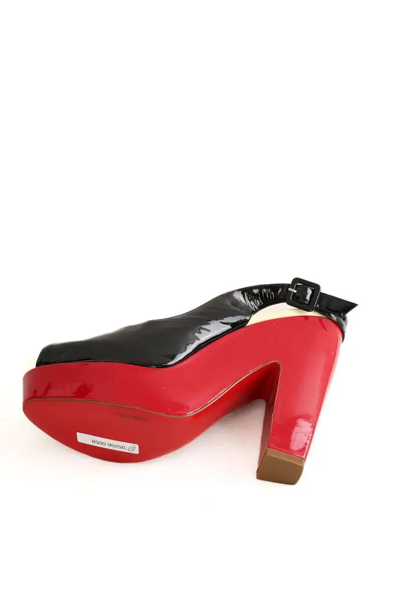 Talons Christian Louboutin Noir en Cuir verni