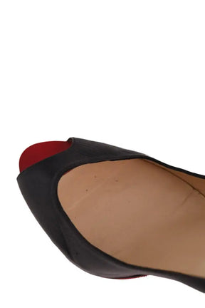 Talons Christian Louboutin Very Prive Noir en Cuir