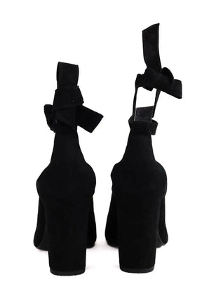 Talons Claudie Pierlot Noir en Daim