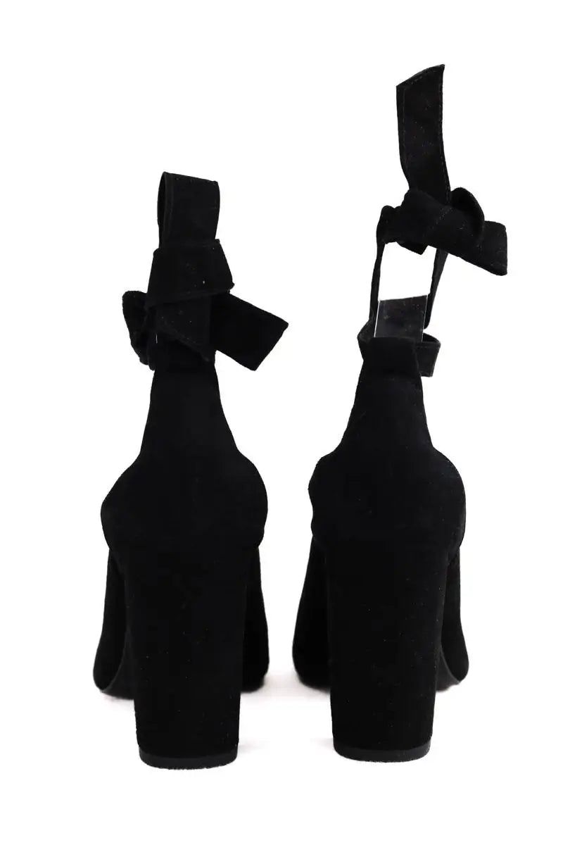 Talons Claudie Pierlot Noir en Daim