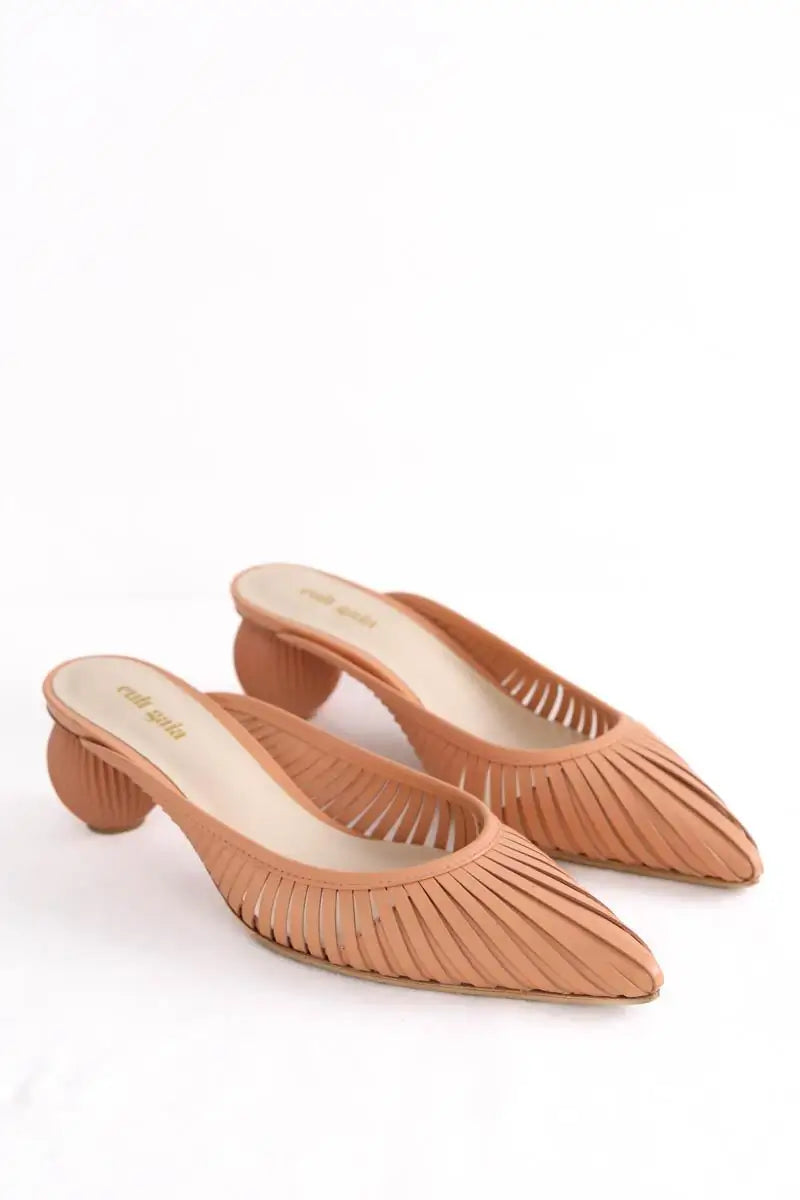 Talons Cult Gaia Alia  Rose en Cuir