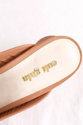 Talons Cult Gaia Alia  Rose en Cuir
