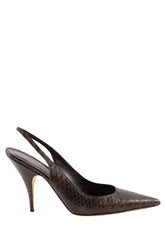 Talons Dior Marron en Cuirs exotiques, taille 40 - Seconde Main