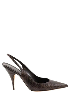 Talons Dior Marron en Cuirs exotiques, taille 40 - Seconde Main