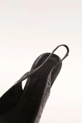 Talons Dior Marron en Cuirs exotiques