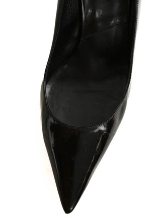 Talons Dior Noir en Cuir