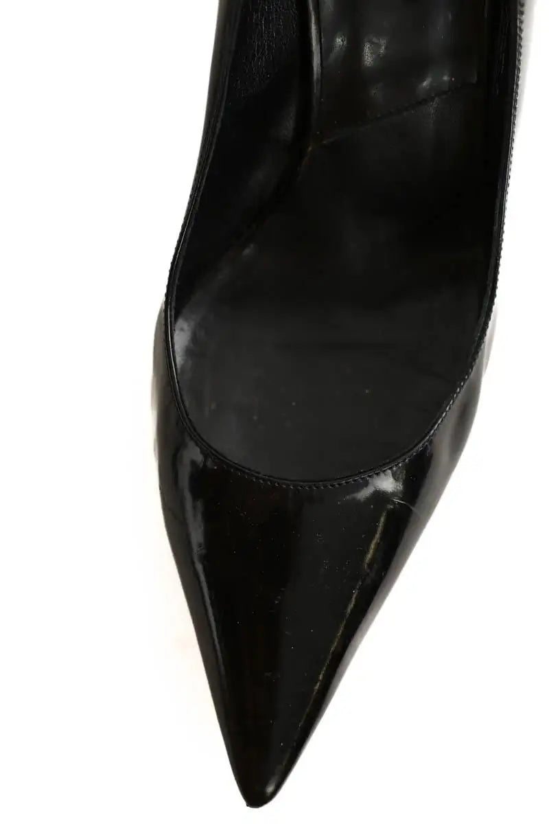 Talons Dior Noir en Cuir