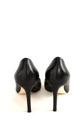 Talons Dior Noir en Cuir