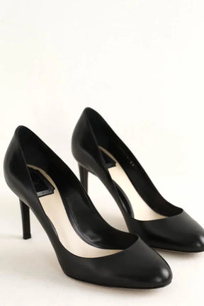 Talons Dior Noir en Cuir
