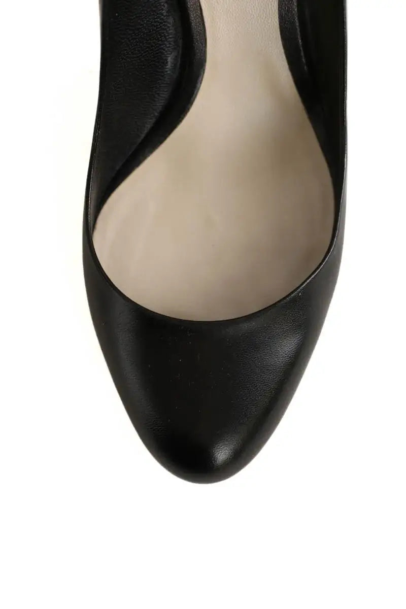 Talons Dior Noir en Cuir