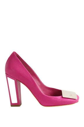 Talons Dior Rose en Cuir, taille 37 - Seconde Main
