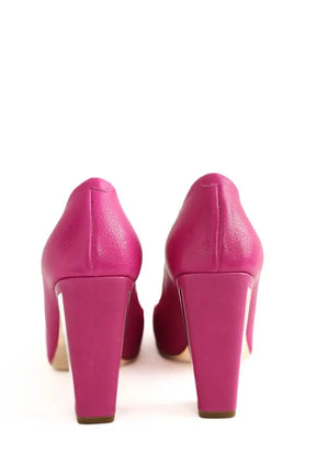 Talons Dior Rose en Cuir