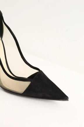 Talons Dior Simple pump Noir en Daim