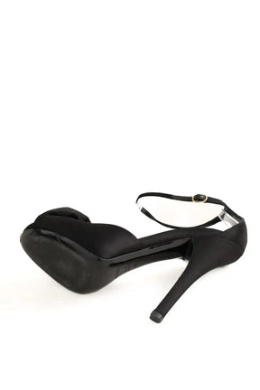 Talons Dolce & Gabbana Noir en Tissu