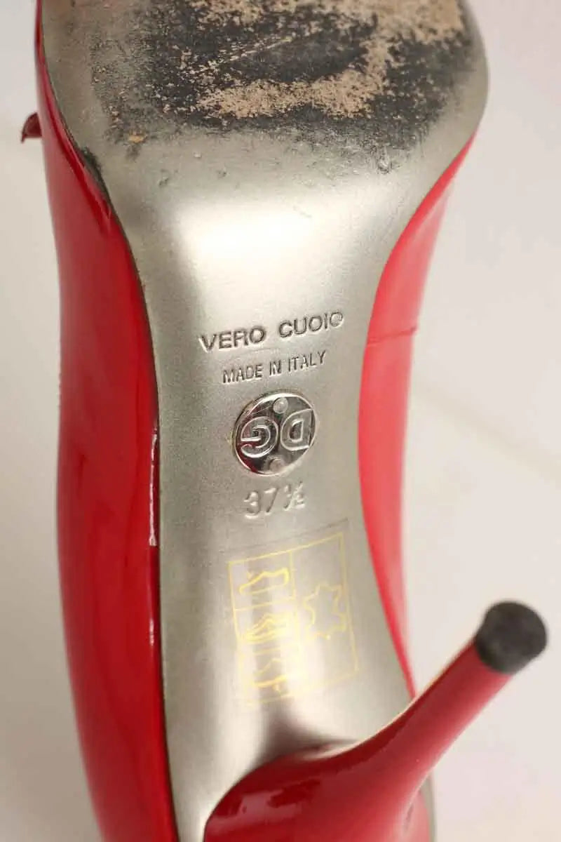 Talons Dolce & Gabbana Rouge en Cuir verni