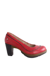 Talons Dr. Martens Rouge en Cuir, taille 41 - Seconde Main