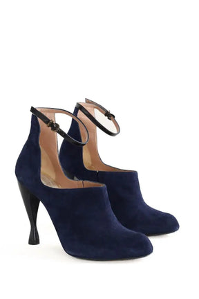 Talons Emporio Armani Marine en Daim