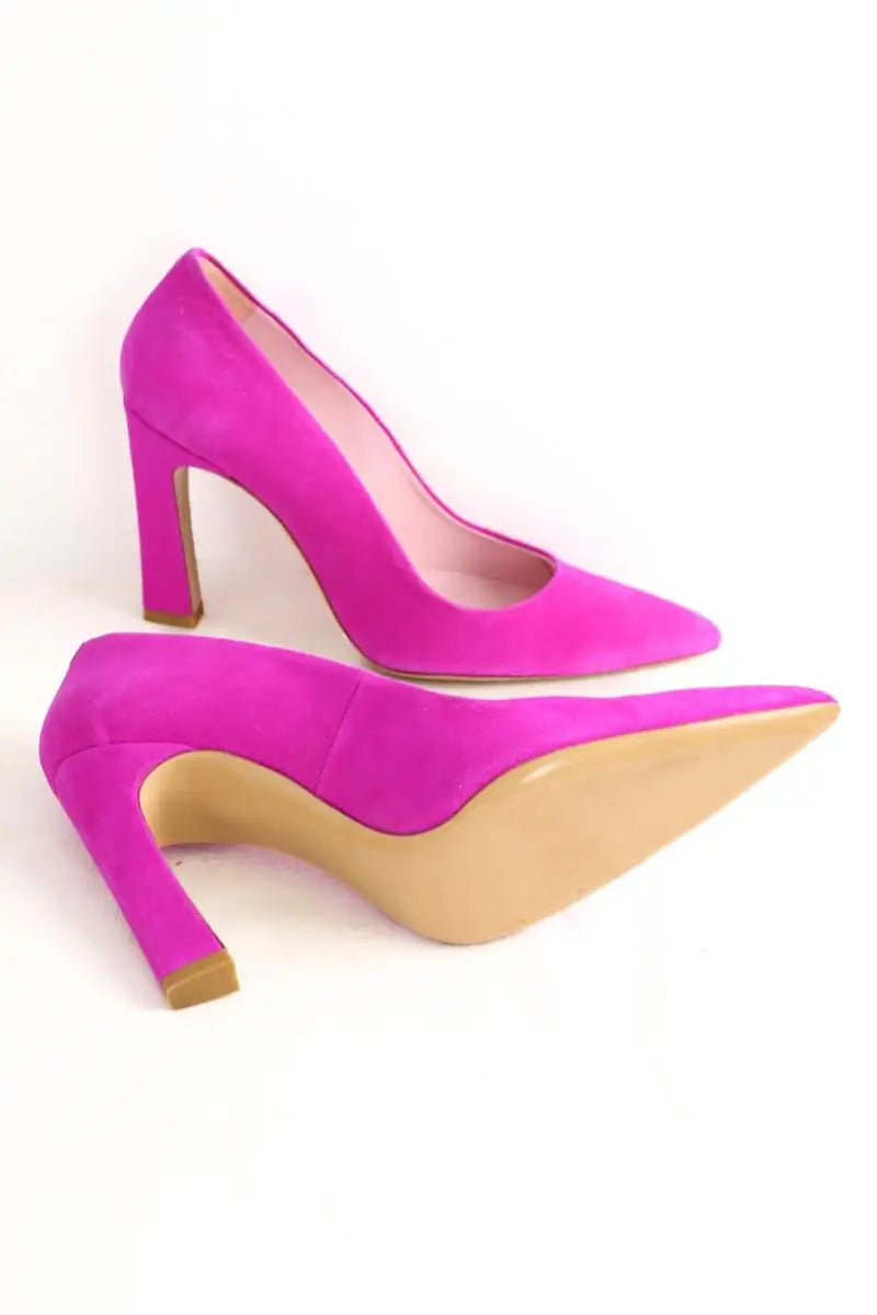 Talons Essentiel Antwerp Rose en Daim