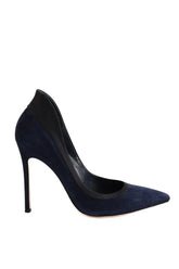 Talons Gianvito Rossi Marine en Daim, taille 38 - Seconde Main