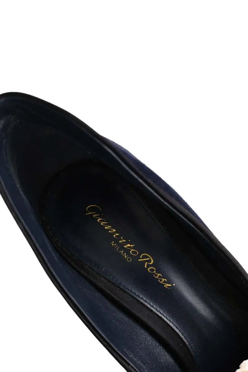 Talons Gianvito Rossi Marine en Daim