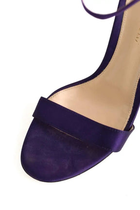 Talons Gianvito Rossi Violet en Cuir