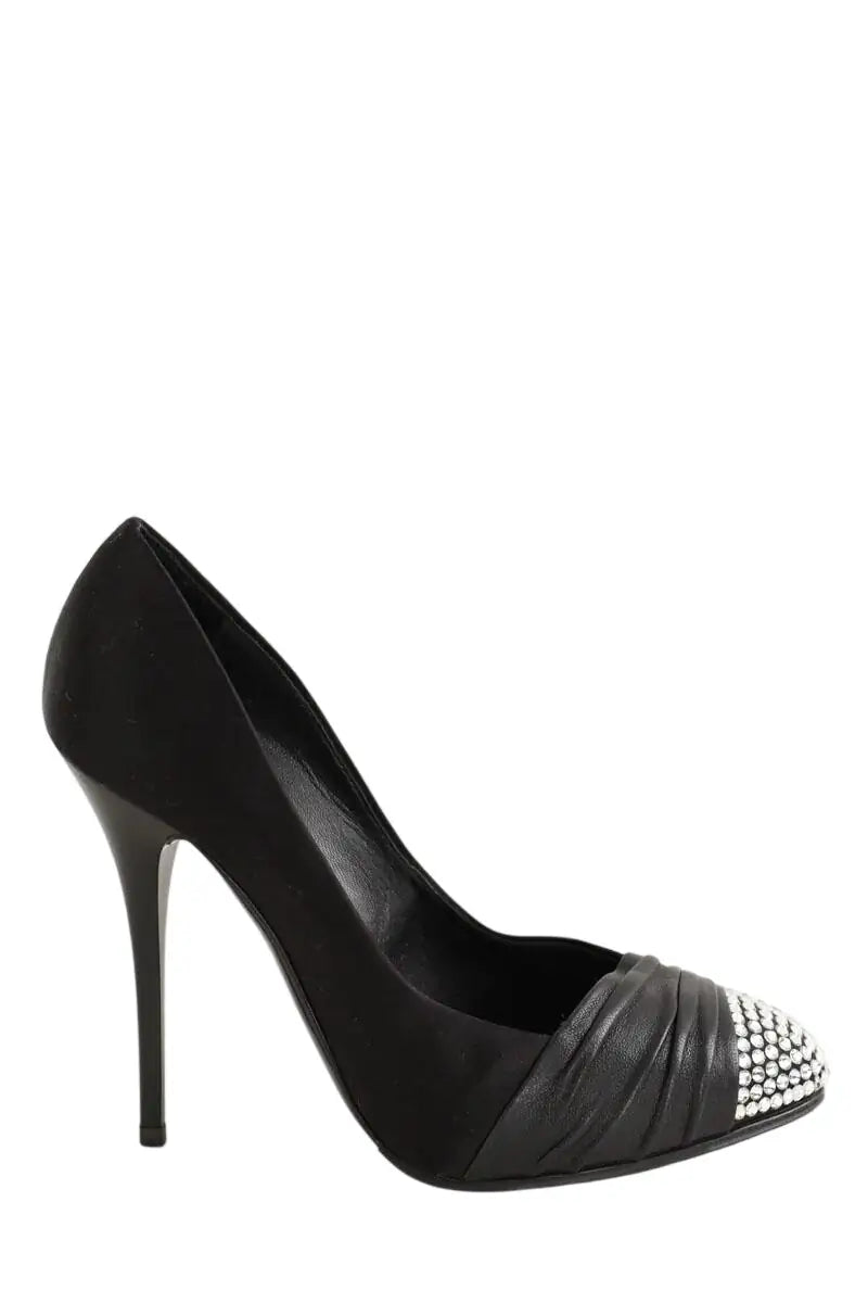 Talons Giuseppe Zanotti Noir en Cuir, taille 36 - Seconde Main