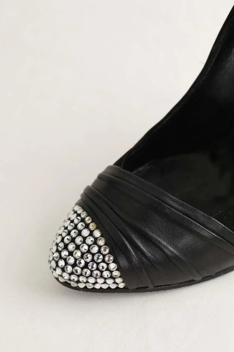Talons Giuseppe Zanotti Noir en Cuir