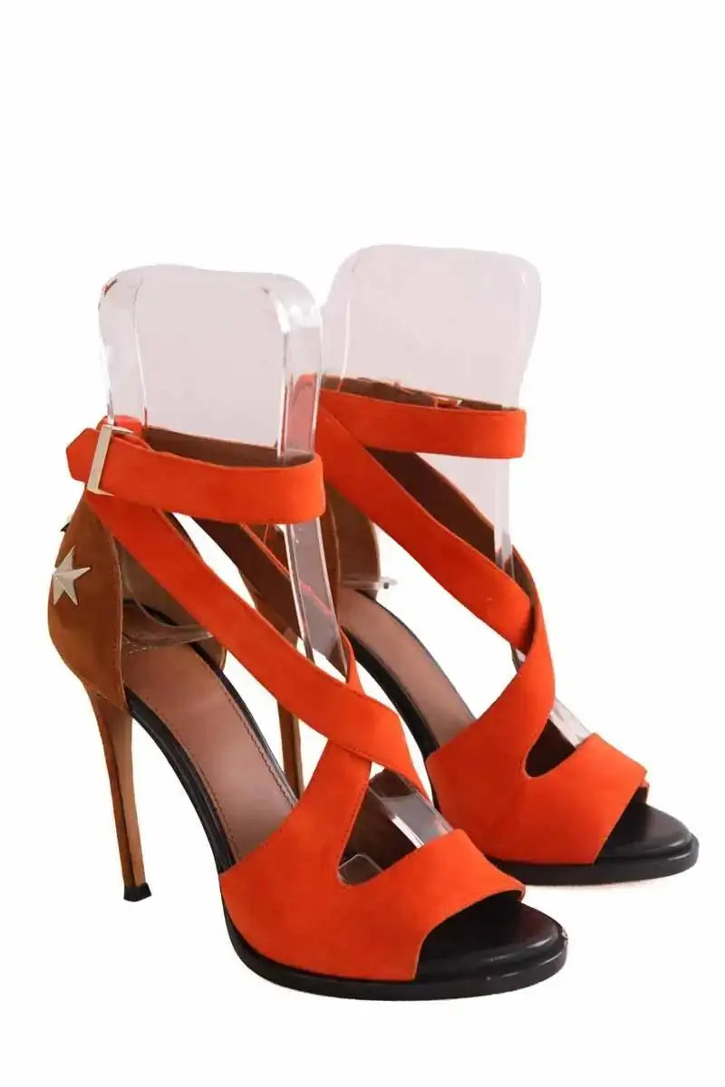 Talons Givenchy Camel en Daim