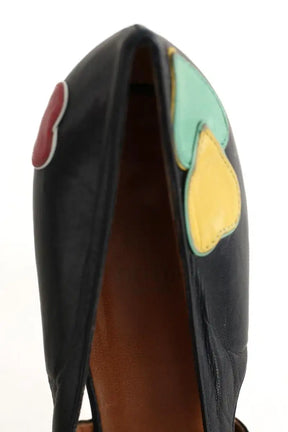 Talons Golden Goose Marine en Cuir