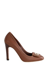 Talons Gucci Marron en Cuir, taille 38 - Seconde Main