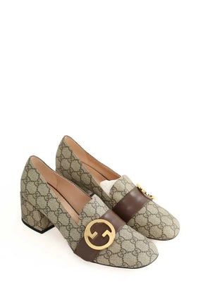 Talons Gucci Marron en Cuir