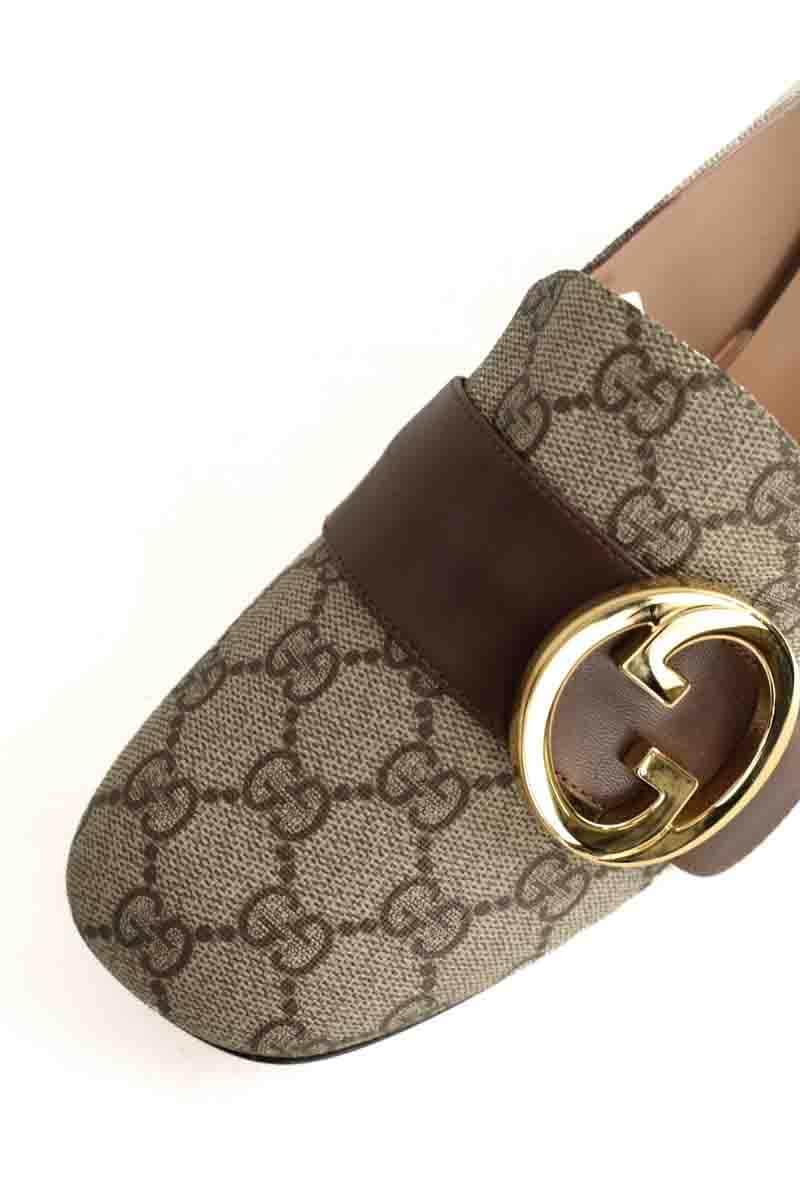 Talons Gucci Marron en Cuir