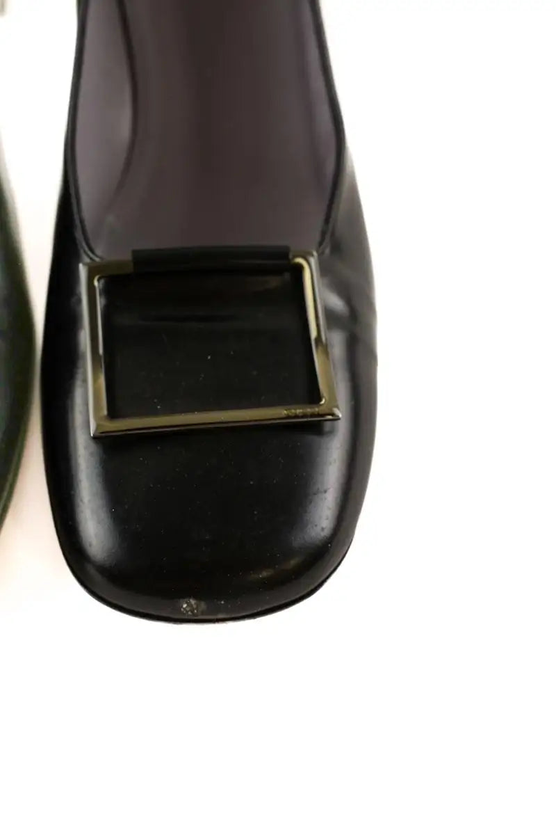 Talons Gucci Noir en Cuir