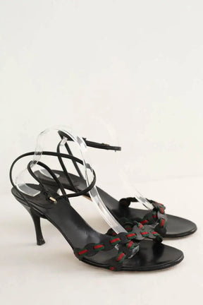 Talons Gucci Noir en Cuir