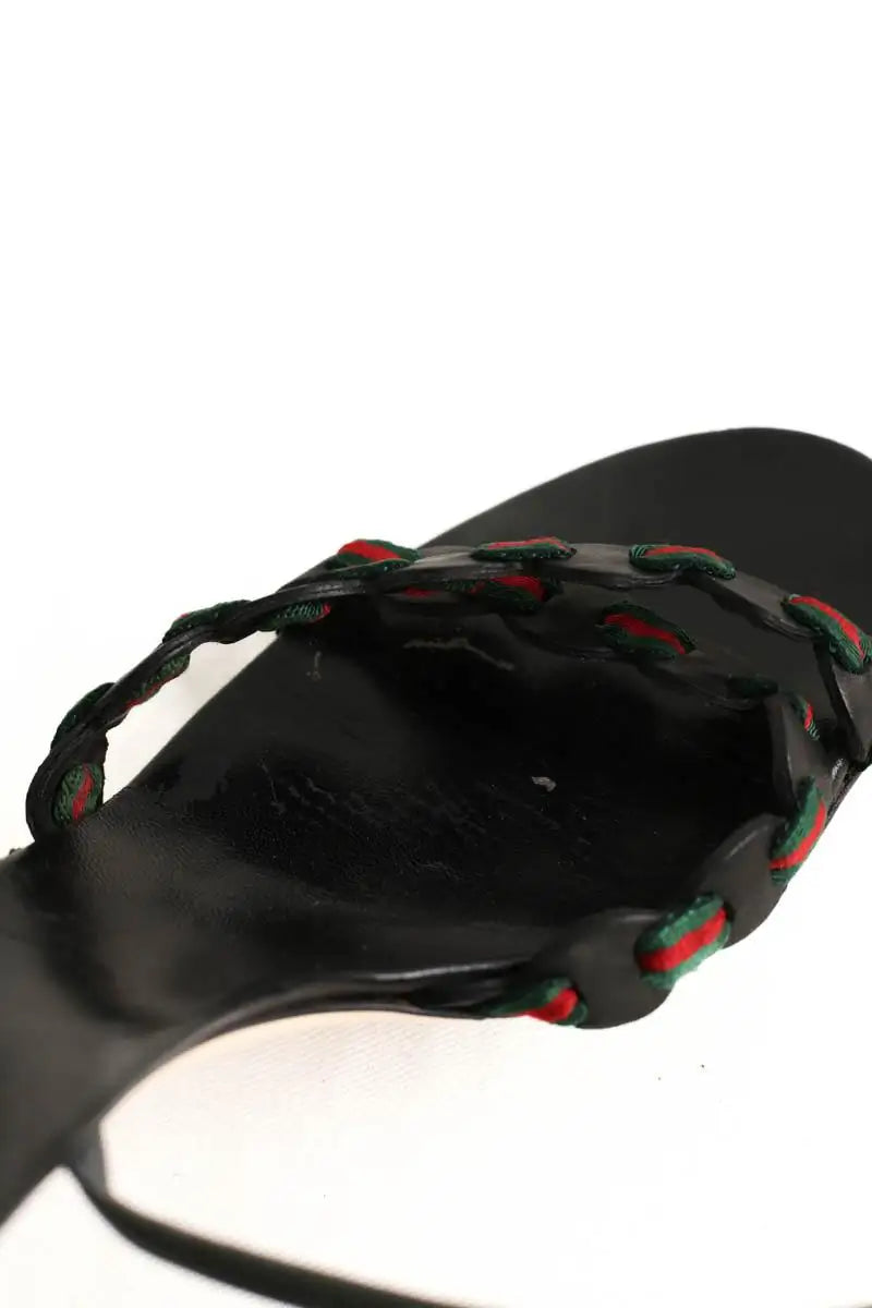 Talons Gucci Noir en Cuir