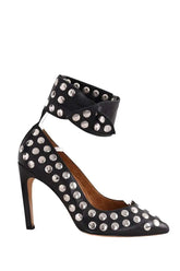Talons Iro Noir en Cuir, taille 38 - Seconde Main