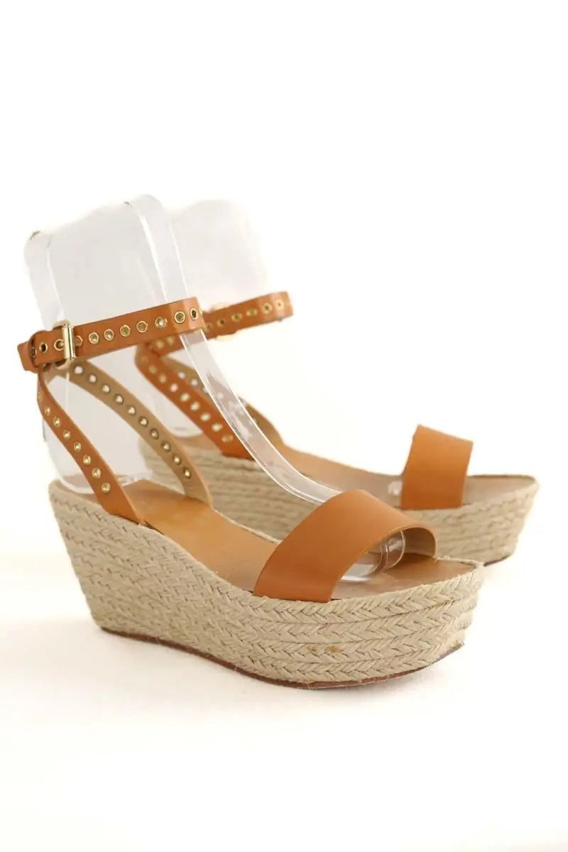 Talons Isabel Marant Camel en Cuir