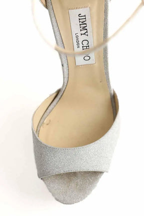 Talons Jimmy Choo Argent en Paillettes