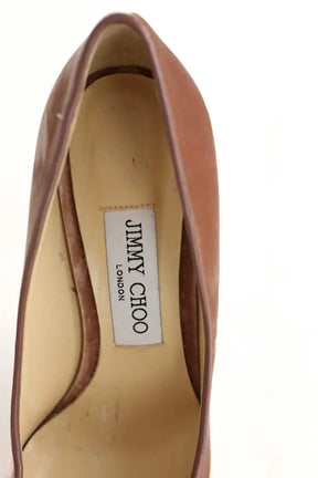 Talons Jimmy Choo Beige en Velours