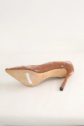 Talons Jimmy Choo Beige en Velours