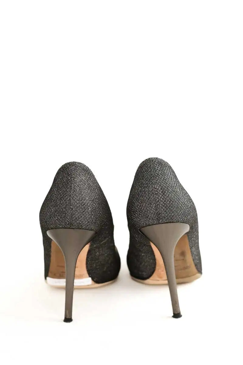 Talons Jimmy Choo Gris en Cuir