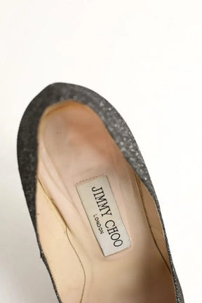 Talons Jimmy Choo Gris en Cuir
