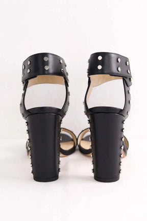 Talons Jimmy Choo Noir en Cuir