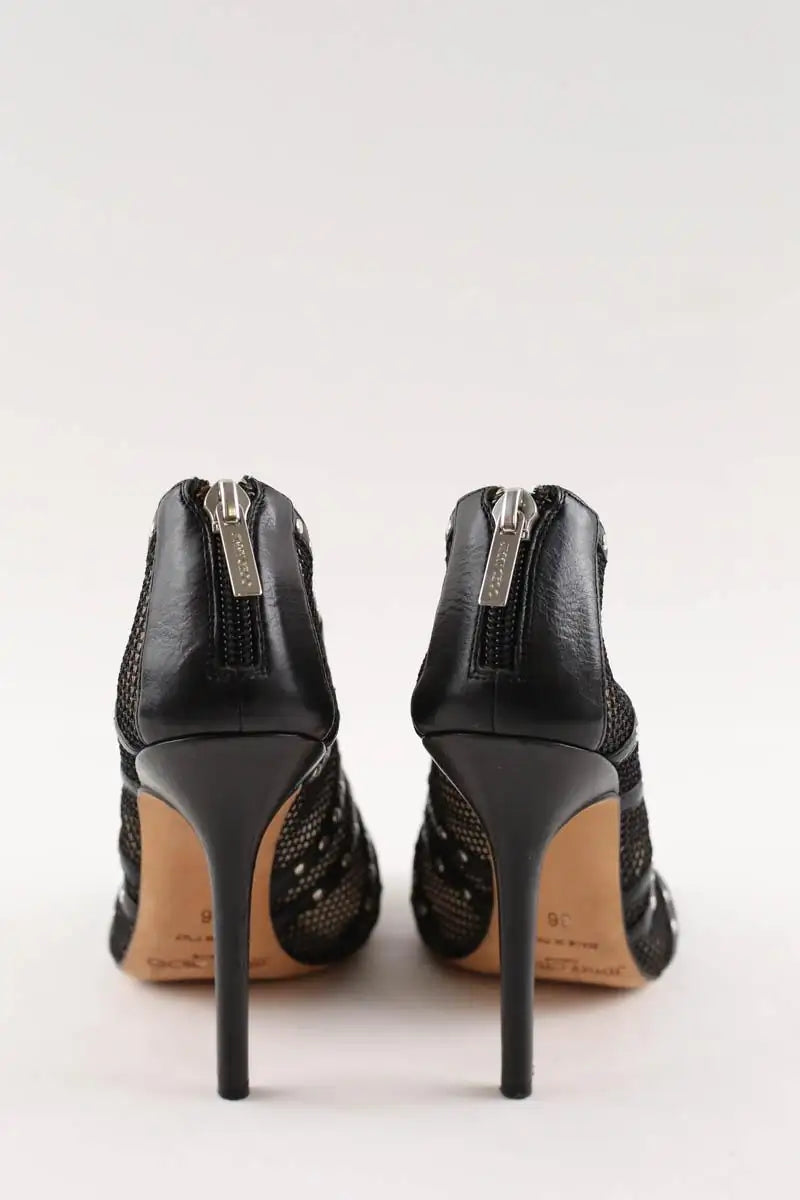 Talons Jimmy Choo Noir en Cuir