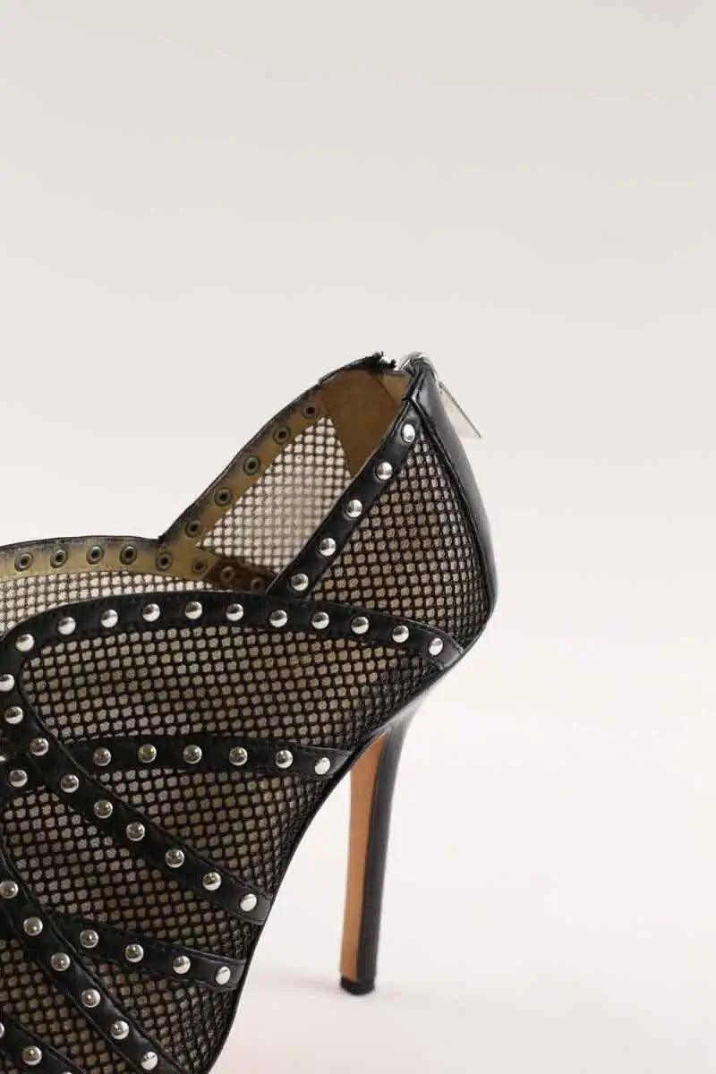 Talons Jimmy Choo Noir en Cuir