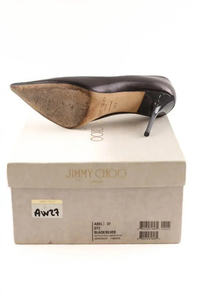 Talons Jimmy Choo Noir en Cuir