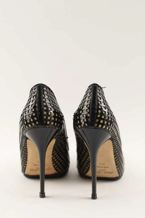 Talons Jimmy Choo Noir en Cuir verni