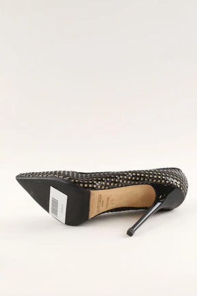 Talons Jimmy Choo Noir en Cuir verni