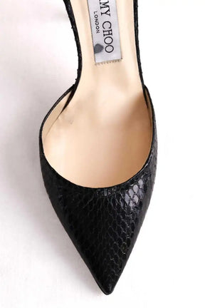 Talons Jimmy Choo Noir en Cuirs exotiques
