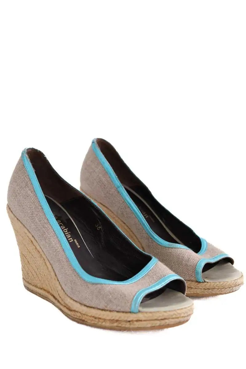 Talons Karine Arabian Beige en Tissu